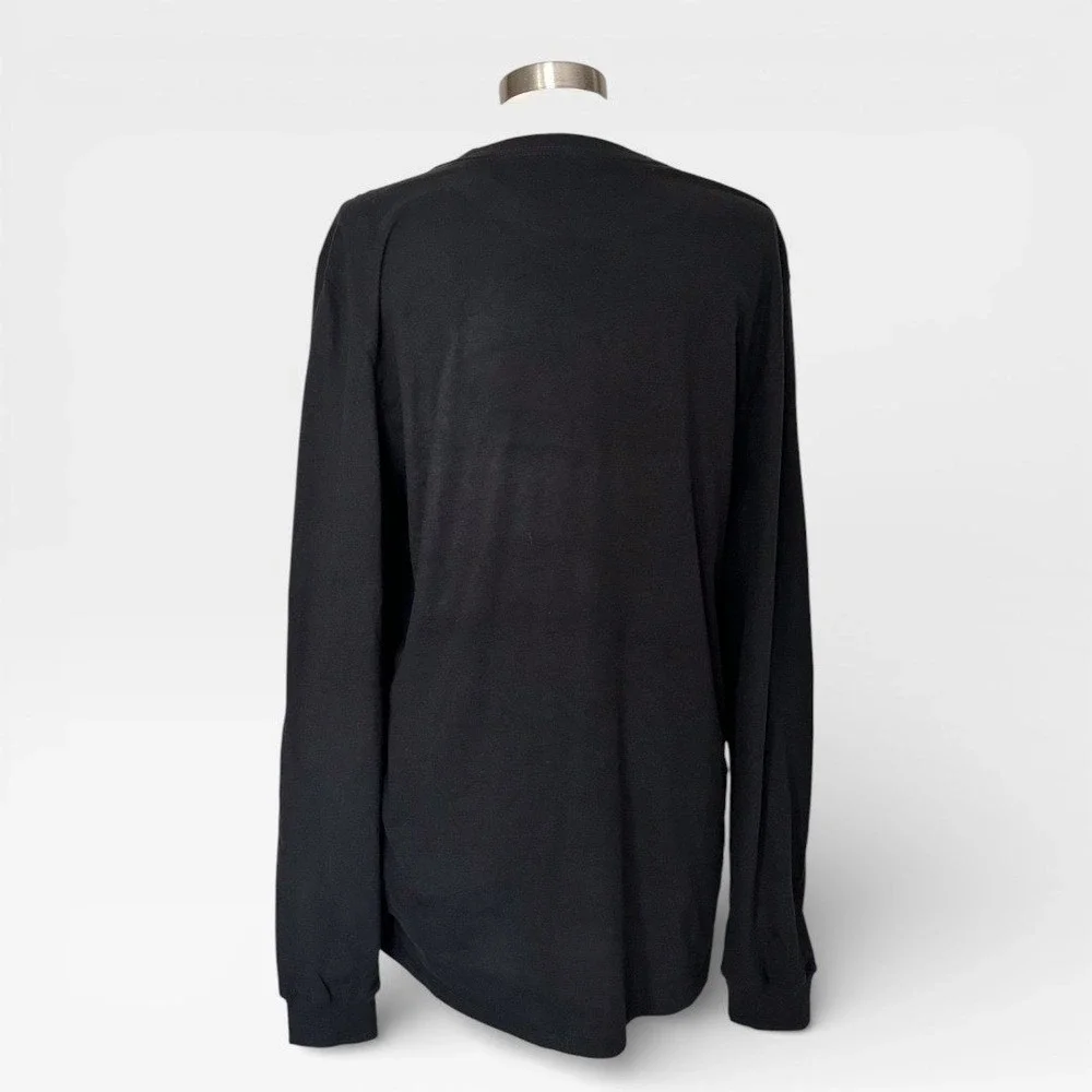New! The North Face Long Sleeve Shirt Black/ White Size Large - New With Tags